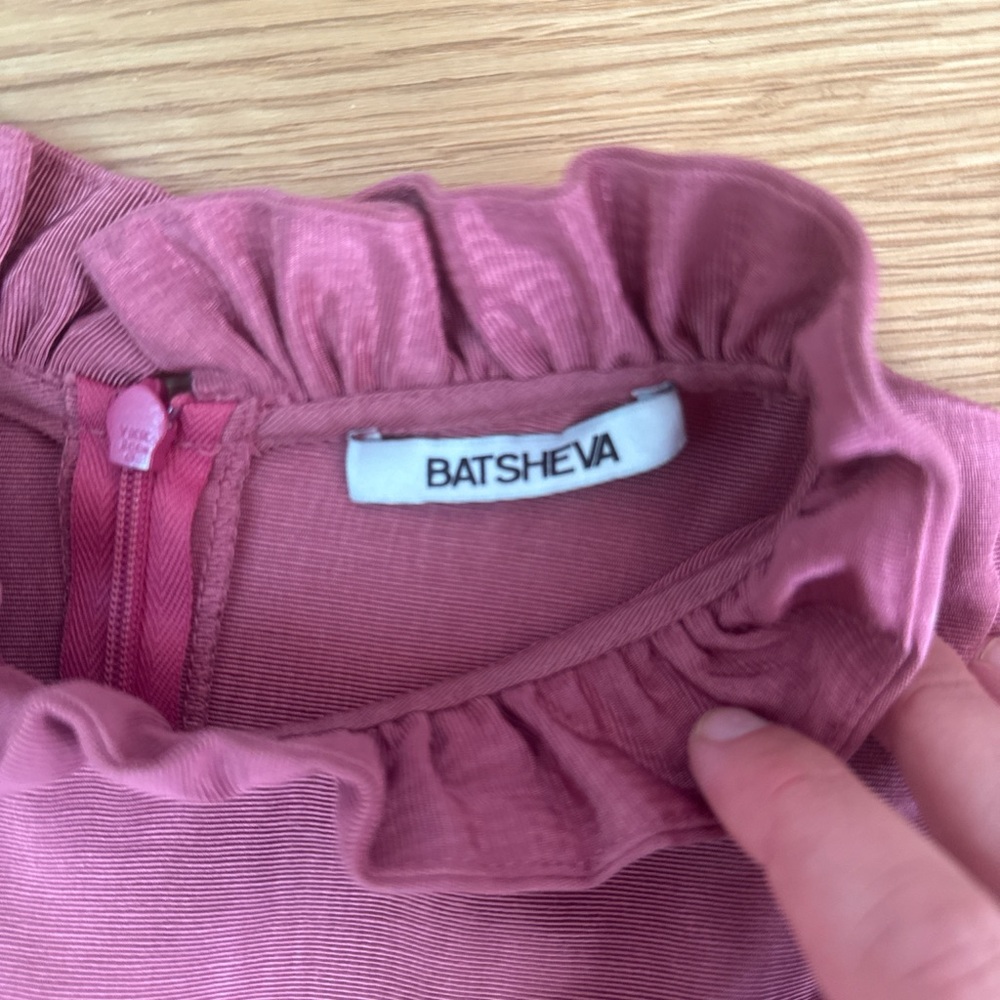 Batsheva Raspberry Moiré Prairie Dress

Size: 4
Color: Raspberry - Picture 3 of 5